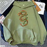 Стильне жіноче худі з крутим принтом, фото 7