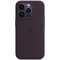 Силиконовый чехол Silicone Case Fulll для iPhone 15 Pro Max Elderberry