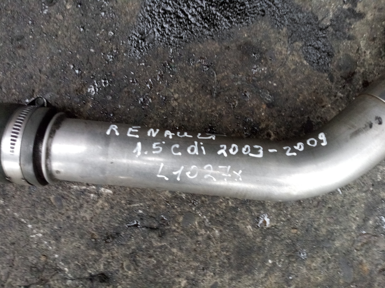 Металлическая труба интеркулера Renault Megane 1.5dCi (II) (2003-200306925D - фото 5 - id-p2020720661