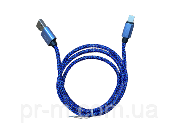 Кабель плетений для iPhone (Apple Lightning) - 1m