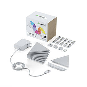 Розумна система освітлення Nanoleaf Shapes Mini Triangles Starter Kit Apple Homekit — 9 шт.