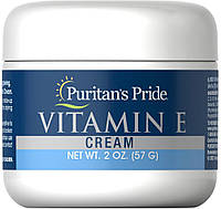 Крем с витамином Е, Vitamin E Cream, Puritan's Pride, 6000 МЕ, 57 г