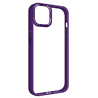 Прозрачный чехол Unit2 для Apple iPhone 15 Plus Purple