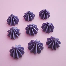 Цукровий декор: фігурки та квіти (без шпажок)