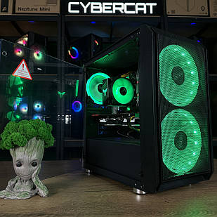 Екстремум! i5-10400F 6/12 ядер + NVIDIA GTX 1070 | Магазин Гарантія 1 Рік! Ігровий Компютер ПК від CyberCat