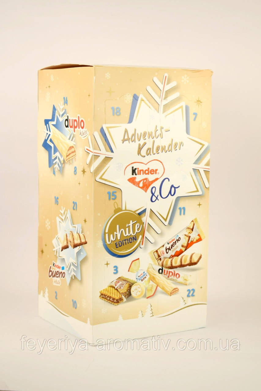 Адвент-календар Kinder & Co White Edition 263 г Італія