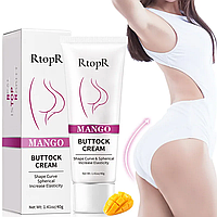 Крем для подтяжки ягодиц и бёдер MANGO SEXY BUTTOCK, 40г / Антицеллюлитный крем / Корректирующий крем