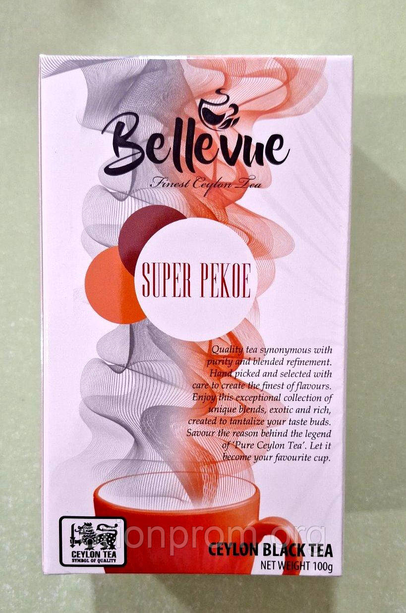 Чай Bellevue Super PEKOE 100 г чорний