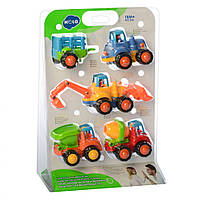 Набір іграшкових машинок Будтехніка 326m Nia-mart, іграшка для малюка