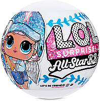 Игровой набор L.O.L. Surprise! All-Star B.B.s Sports Series 1 Голубая бейсбольная команда (570370)