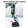 Кріплення присоска для екшн камери GoPro, DJI, Insta в автомобіль / Кронштейн шарнірний 360° для телефона, фото 8