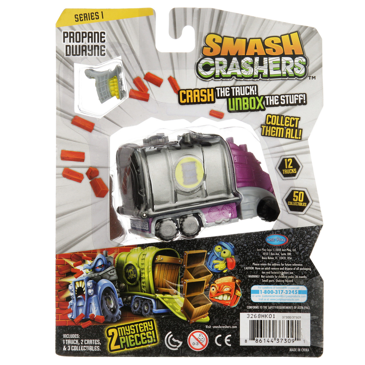 New Smash Crashers Series 1 Haulin Oates 1 truck, 3 Collectibles – Big Tiny  Toys