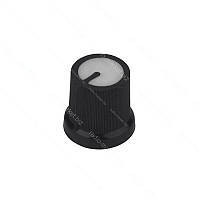 Ручка AG 3, чорна з білою вставкою