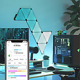 Розумна система освітлення Nanoleaf Shapes Ultra Black Triangles Starter Kit, Apple Homekit - 9 шт., фото 4