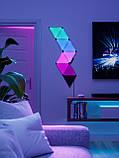 Розумна система освітлення Nanoleaf Shapes Ultra Black Triangles Starter Kit, Apple Homekit - 9 шт., фото 8