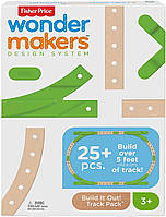Деревянный конструктор Fisher-Price Wonder Makers Design System Build it Out! Track Pack (GFP81)
