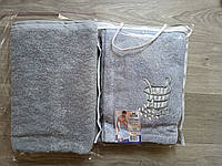 Набор для бани/сауны махровый мужской килт и полотенце от производителя Ярослав