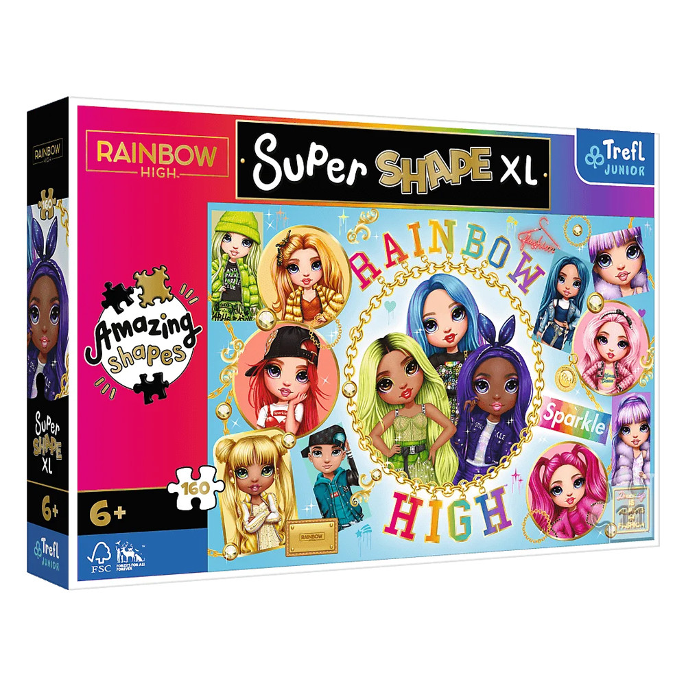 Пазл "Супер форми. Подруги", 160 элементов Trefl (5900511500271)