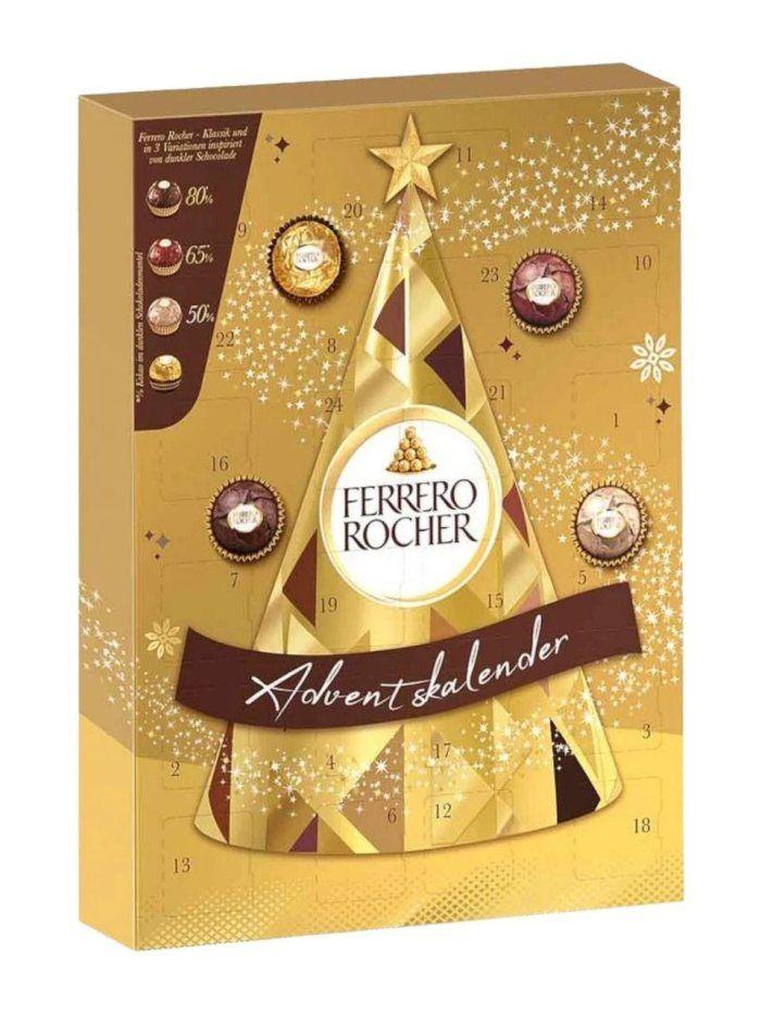Адвент-календар "Ferrero Rocher Adventskalender" 300 гр. Німеччина