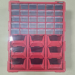 Органайзер 19" 475*380*160 мм, 39 комірок INTERTOOL BX-4015