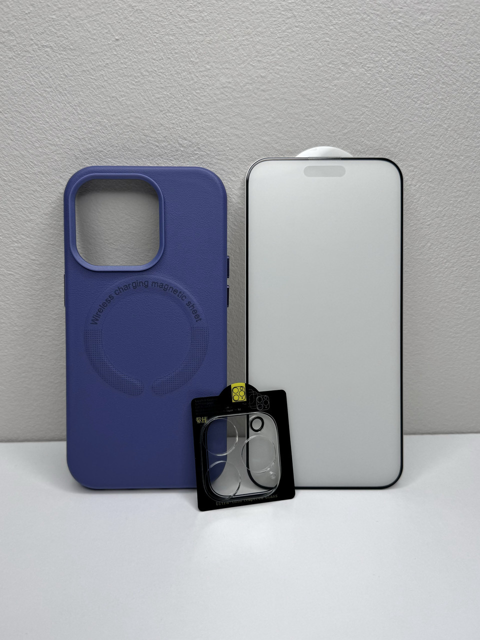 Чохол для iPhone New Leather Case With MagSafe Wisteria