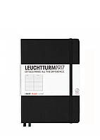 Блокнот Leuchtturm1917 Средний, черный, линия (300612)