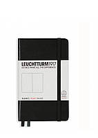 Блокнот Leuchtturm1917 Карманный, черный, чистые листы (317257)