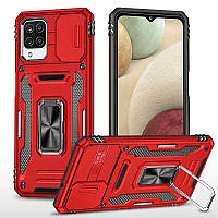 Ударопрочный чехол Camshield Army Ring для Samsung Galaxy M53 5G Силикон, Красный / Red