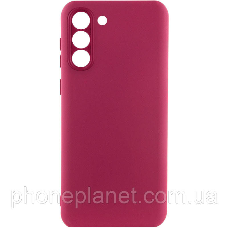 Чехол Silicone Cover Lakshmi Full Camera (A) для Samsung Galaxy S22