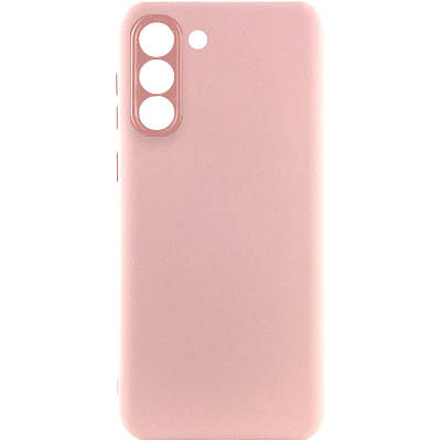 Чехол Silicone Cover Lakshmi Full Camera (A) для Samsung Galaxy S22 Full camera, Рожевий / Pink