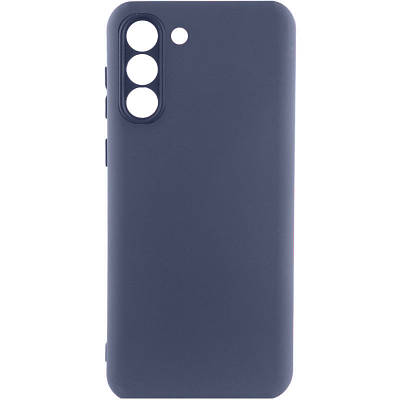 Чехол Silicone Cover Lakshmi Full Camera (A) для Samsung Galaxy S22 Full camera, Синій / Midnight Blue