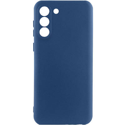 Чехол Silicone Cover Lakshmi Full Camera (A) для Samsung Galaxy S22 Full camera, Синій / Navy Blue