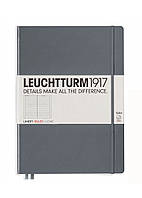Блокнот Leuchtturm1917 Master Slim A4+, антрацит, линия (344812)