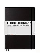 Блокнот Leuchtturm1917 Master Slim A4+, черный, чистые листы (330754)