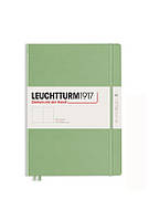 Блокнот Leuchtturm1917 Muted Colours, Master Slim A4+, Sage, чистые листы (363921)