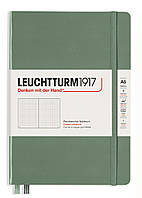 Блокнот Leuchtturm1917 Smooth Colours, Средний, Olive, Точка (365489)