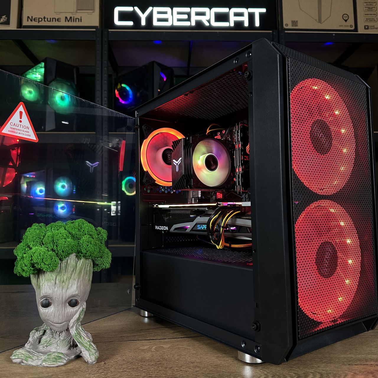 Термінатор! i5-10го DDR4 + AMD Radeon RX 6700XT | Ігровий Компютер ПК від CyberCat