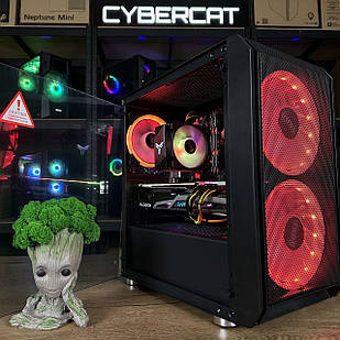 Термінатор! Core i5-10400F | Radeon RX 6700XT | Гарантія 3 Роки! Ігровий комп'ютер ПК від магазин CyberCat
