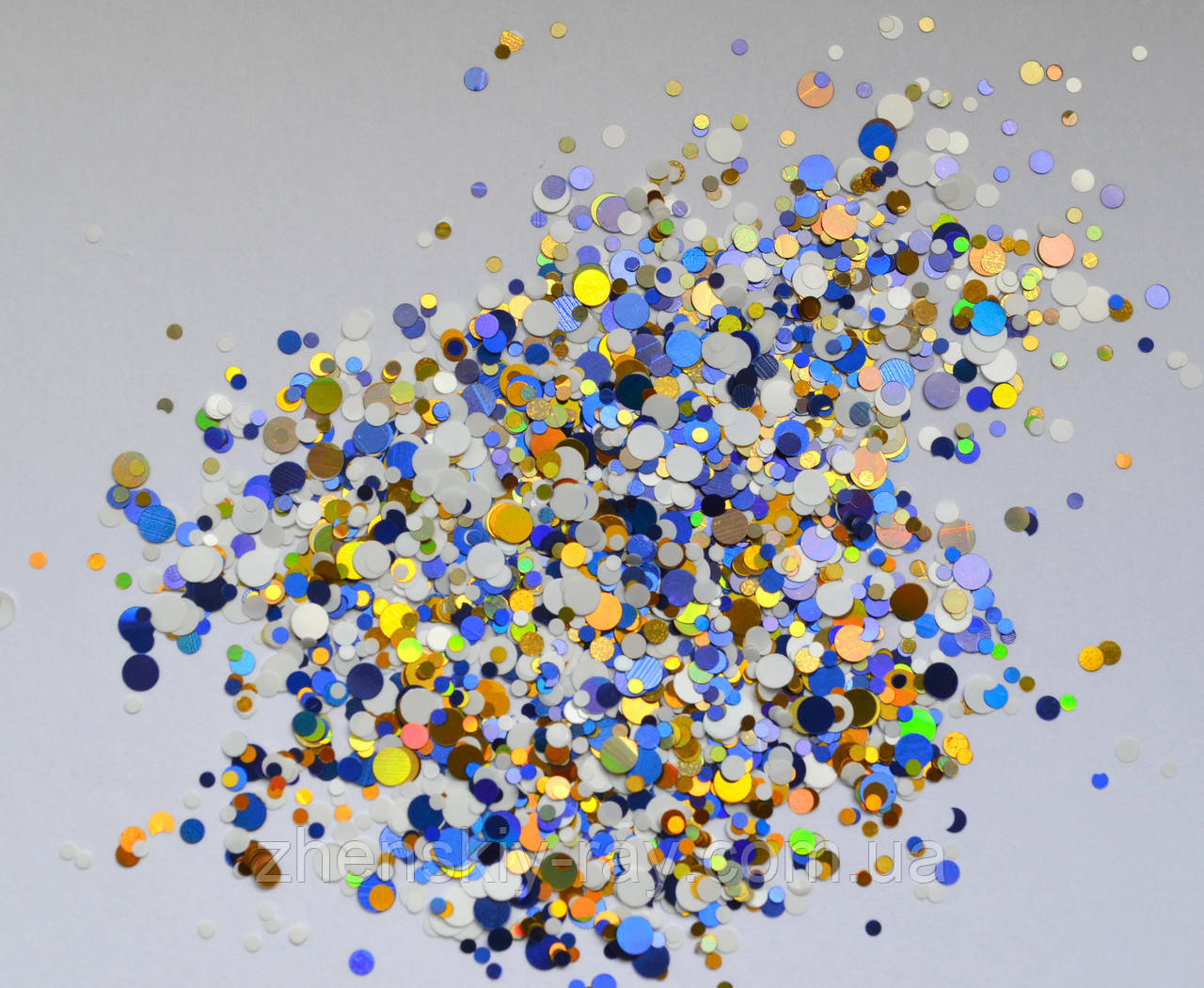 Конфеті для дизайну нігтів No12