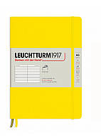 Блокнот Leuchtturm1917 Средний, Мягкая обложка, лимонный, линия (362836)