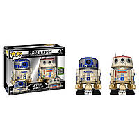 Фигурка Фанко Поп Funko Pop Звездные Войны Star Wars Р2-Д2 и Р5-Д4 R2-D2 & R5-D4 10 см 2 Pack