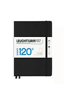 Блокнот Leuchtturm1917 120G Edition, Средний, Черный, Чистые листы (364424)