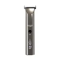 Машинка для стрижки акумуляторна з насадками Adler AD 2834 (до 180 хв роботи, 60 Вт, IPX6, керамічне лезо)