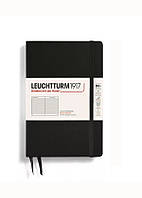 Блокнот Leuchtturm1917, Paperback (B6+), Черный, Линия. (368516)