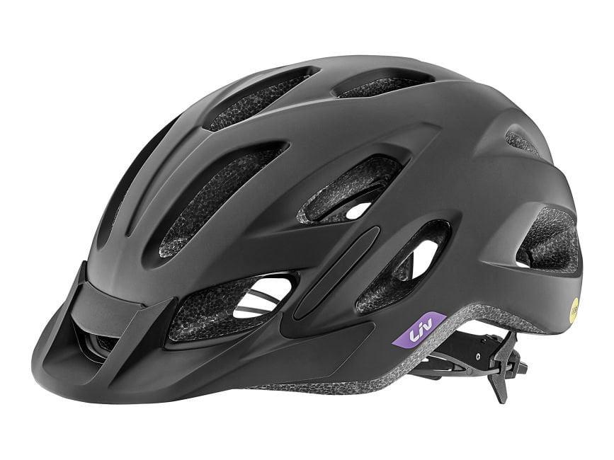 Велосипедный шлем женские Liv Luta MIPS мат.чорн ML/53-61см (GT) - фото 1 - id-p2020799910