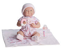 Виниловая кукла JC Toys La Newborn Realistic Baby новорожденная девочка Berenguer 40 см (18781) (B00J459ETU)