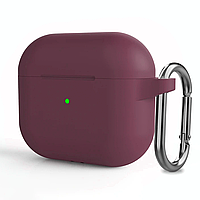 Чохол Soft Case для AirPods 3 (2021) + карабін Scarlet