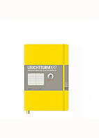 Блокнот Leuchtturm1917 Paperback (B6+), Мягкая обложка, Лимонный, Линия (358302)