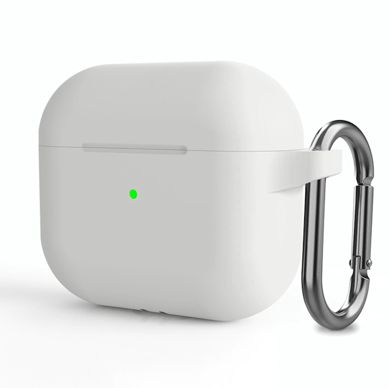 Чохол Soft Case для AirPods 3 (2021) + карабін White