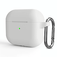 Чохол Soft Case для AirPods 3 (2021) + карабін White